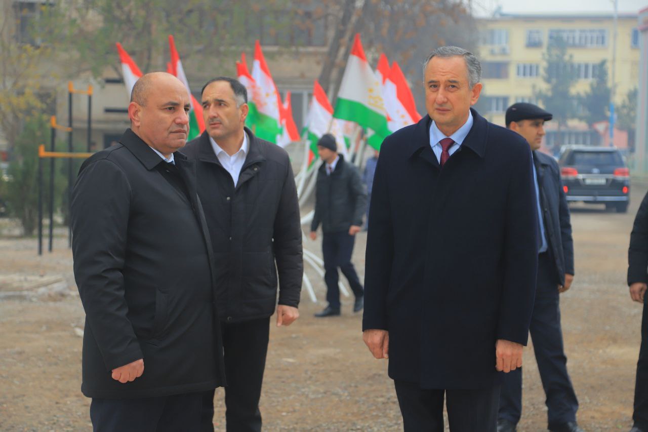 PRESENTATION OF NEW PROJECTS " FOOTBALL AND TENNIS COURTS FOR ADULTS AND YOUTH IN BOKHTAR