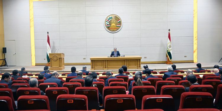 MEETING OF THE GOVERNMENT OF THE REPUBLIC OF TAJIKISTAN