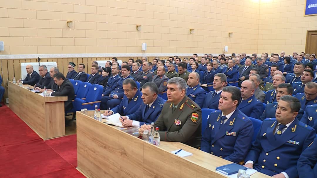 Заседание Совета по координации деятельности правоохранительных органов Республики Таджикистан