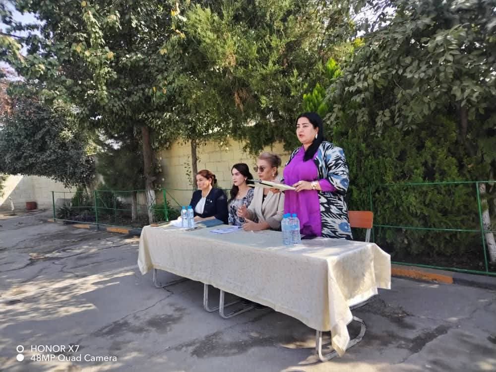 ВОХӮРИИ СУДМАНД БО УСУЛИ "МАКТАБ БА МАКТАБ" ДАР НОҲИЯИ СИНОИ ШАҲРИ ДУШАНБЕ