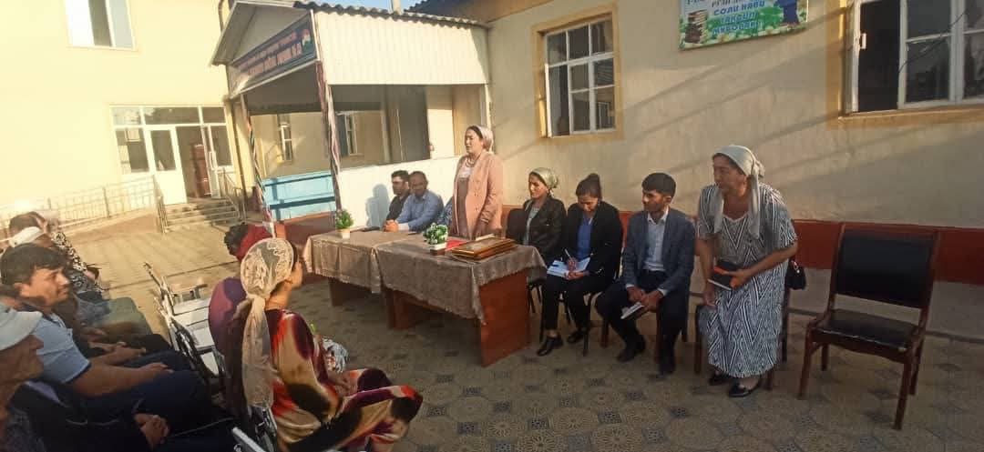 Баргузории вохӯрии намояндагони сохторҳои дахлдори ноҳия бо сули "Деҳа ба Деҳа"