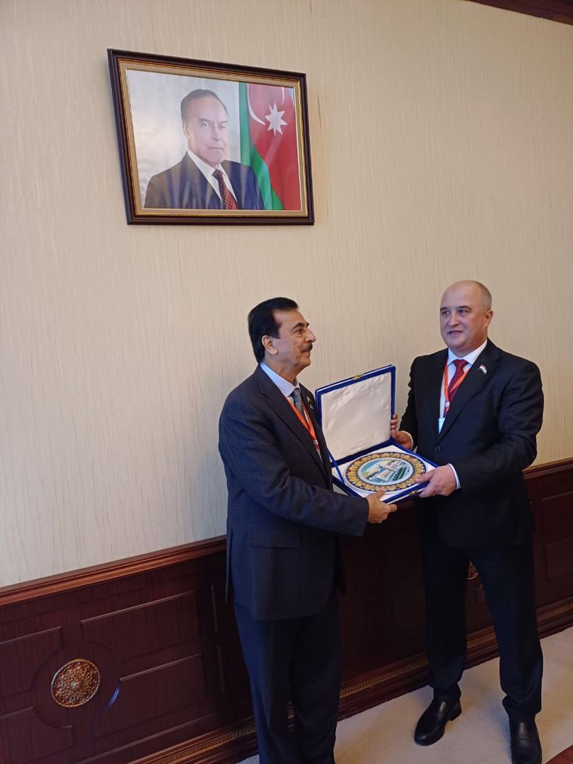 Встреча Председателя Маджлиси намояндагон Маджлиси Оли Республики Таджикистан с Председателем Сената Исламской Республики Пакистан