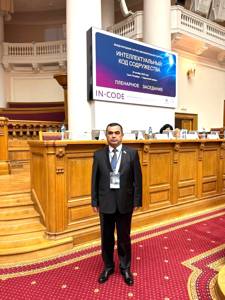 Иштироки Муҳаммад Шодиён дар  анҷумани байналмилалии илмӣ-маърифатии давлатҳои иштирокдори ИДМ бо номи «Рамзи зеҳнии Ҳамдӯстӣ» дар шаҳри Санкт-Петербурги Федератсияи Русия