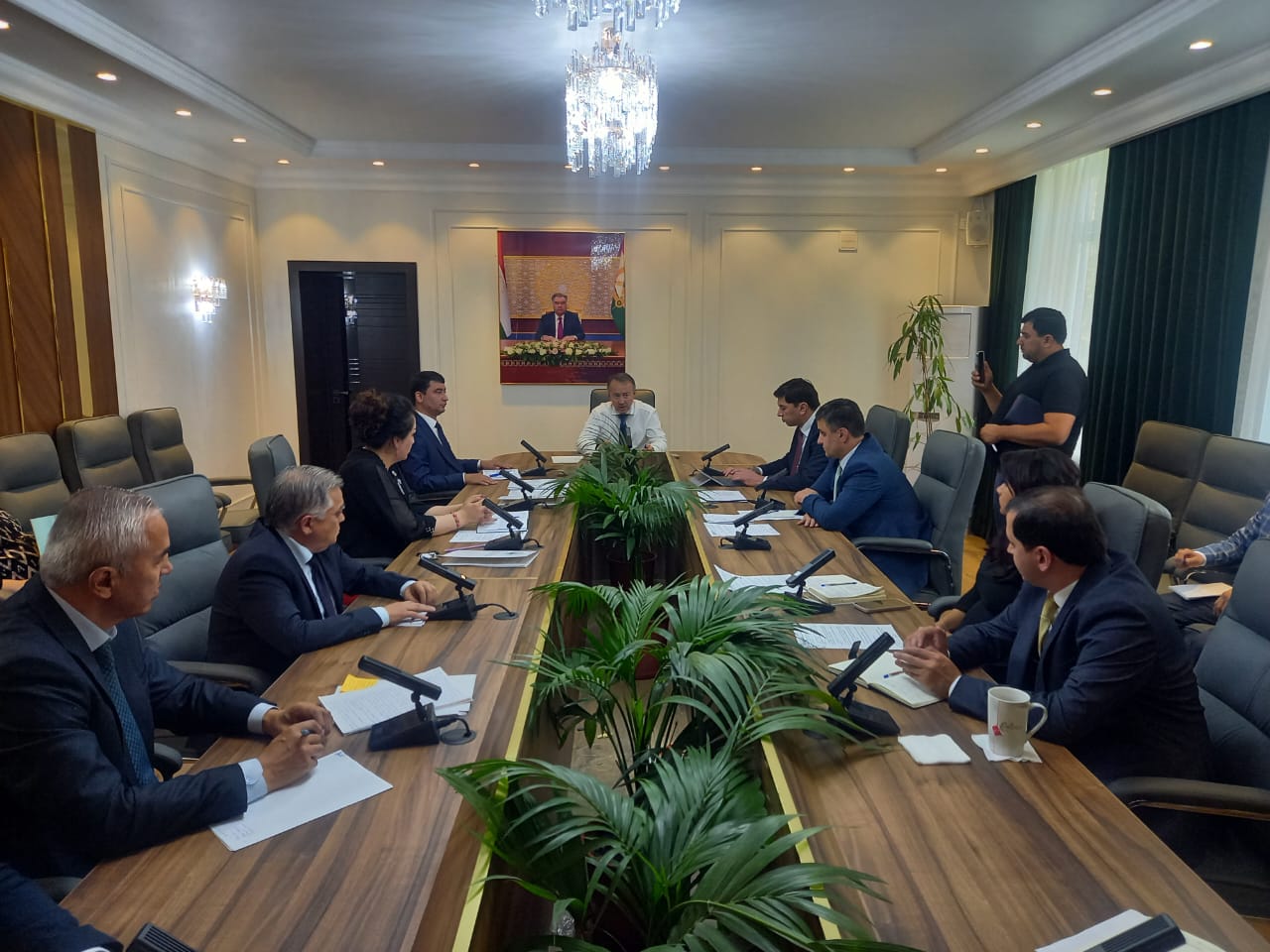 Ҷамъомади тантанавӣ бахшида ба Рӯзи забони давлатӣ