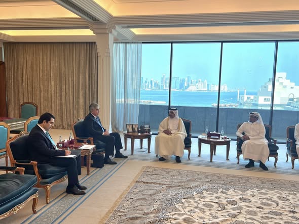 Мулоқоти Вазири молияи Ҷумҳурии Тоҷикистон бо Вазири молияи Давлати Қатар