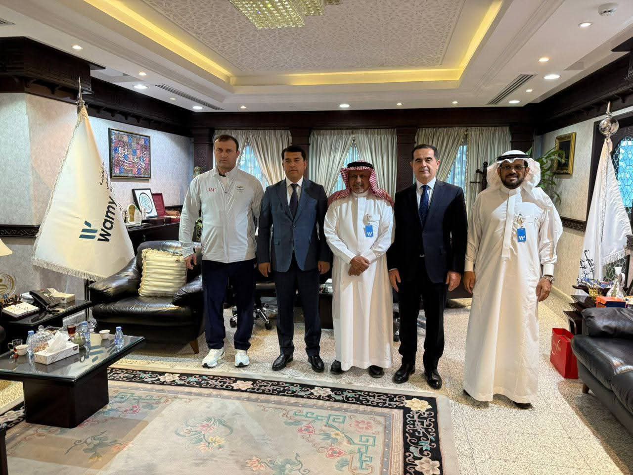 Вохӯрии Раиси Кумитаи кор бо ҷавонон ва варзиш бо роҳбарияти Анҷумани умумиҷаҳонии ҷавонони мусалмон (WAMY)