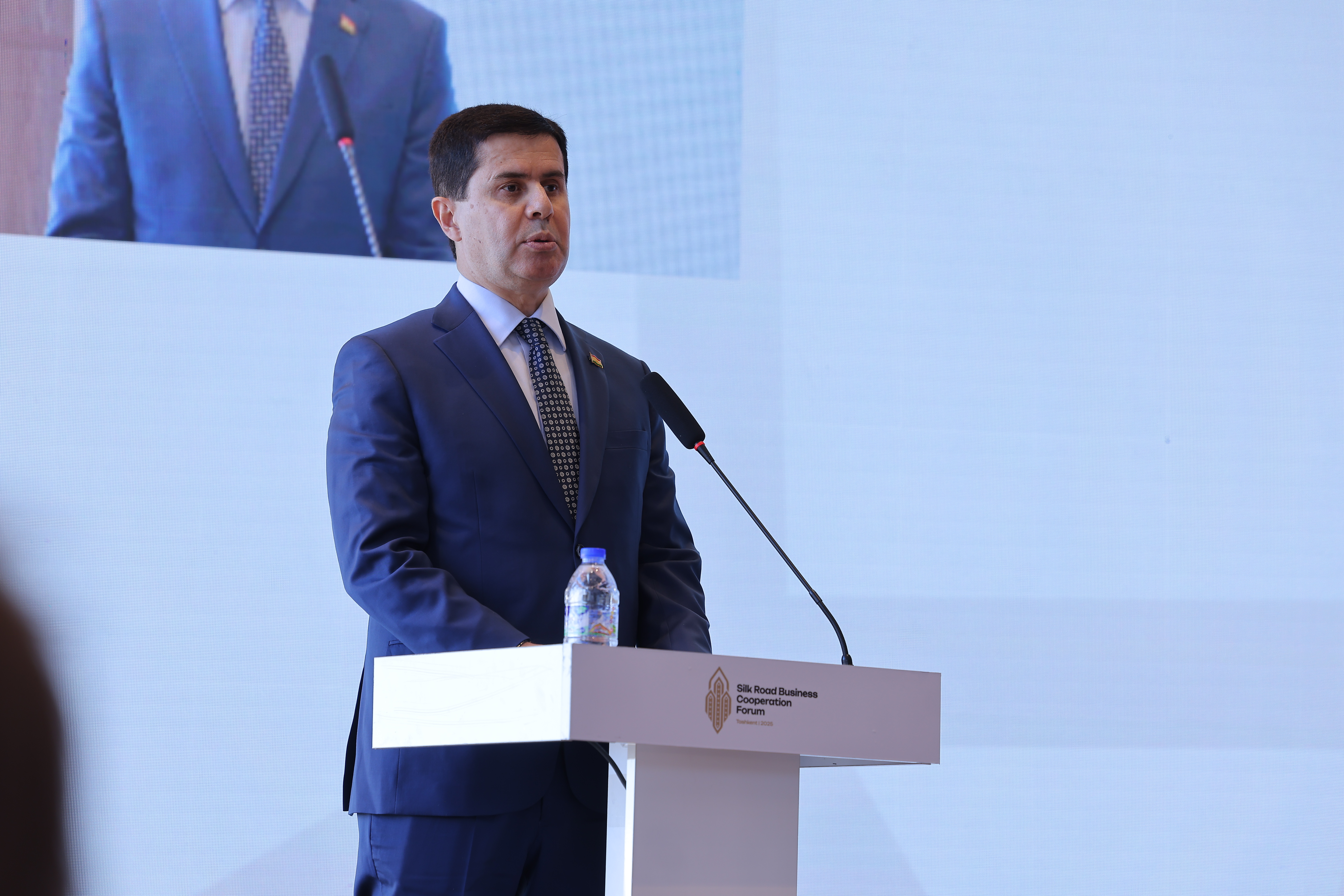 Вазири рушди иқтисод ва савдо дар ҷаласаи якуми Шӯрои вазирони савдо ва сармоягузории кишварҳои Осиёи Марказӣ иштирок ва суханронӣ намуд