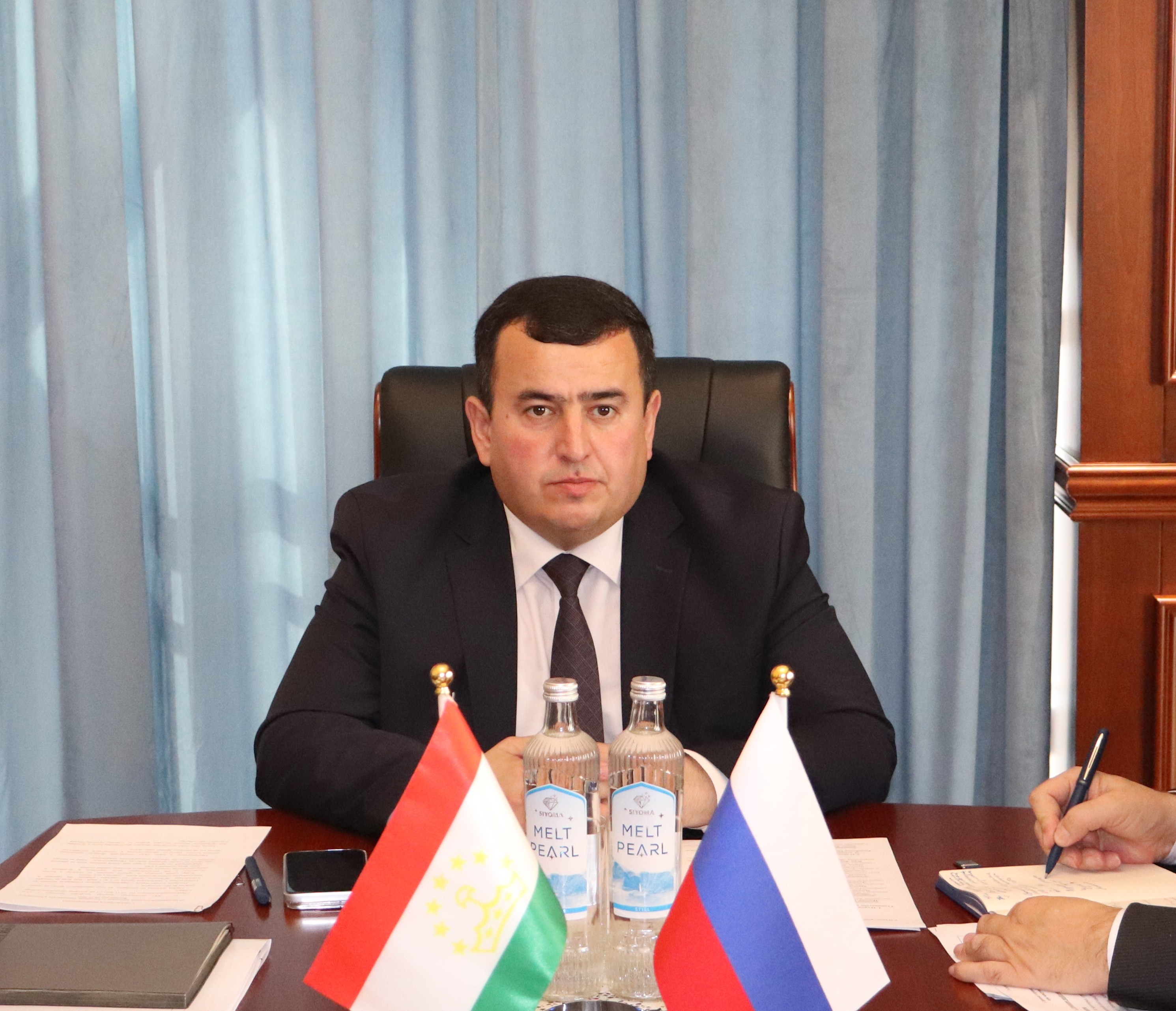 Виртуальное заседание Министра экономического развития и торговли Республики Таджикистан с Министром экономического развития Российской Федерации