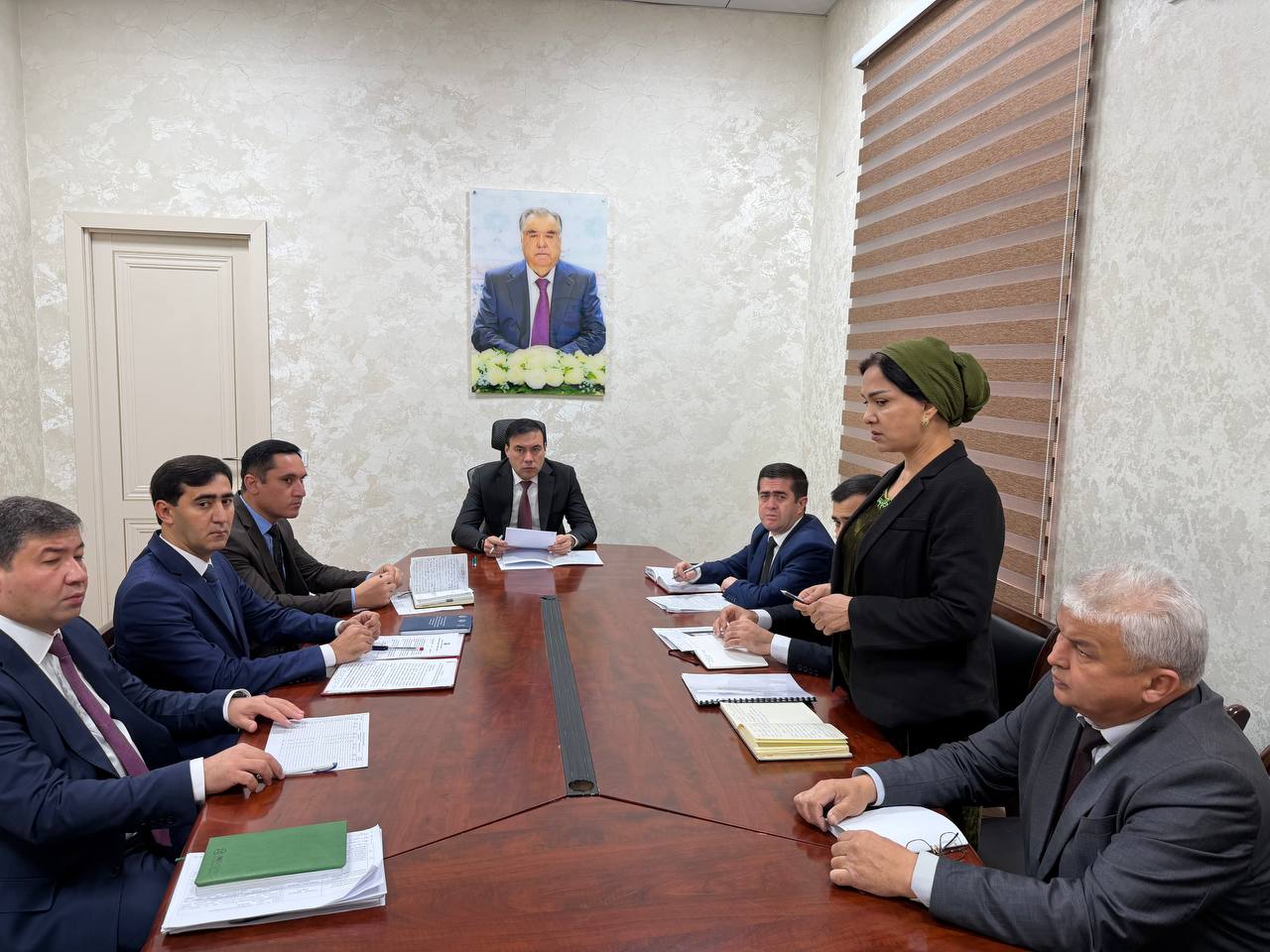 Ҷаласаи кории назди Раиси Кумита