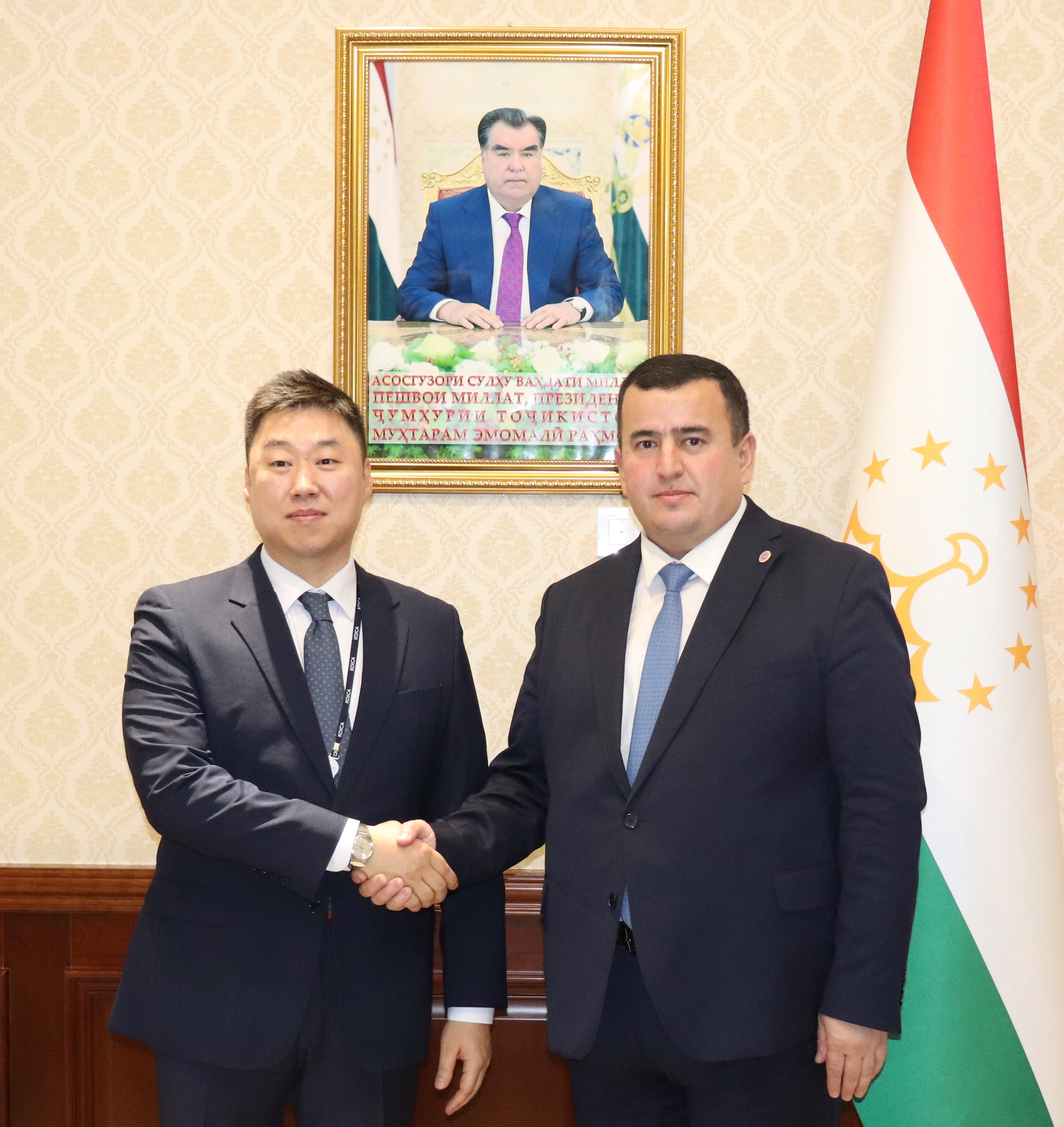 Дар Вазорати рушди иқтисод ва савдо чорабинӣ оиди баимзорасонии Протоколи музокирот бо Агентии ҳамкориҳои байналмилалии Корея (KOICA) баргузор гардид