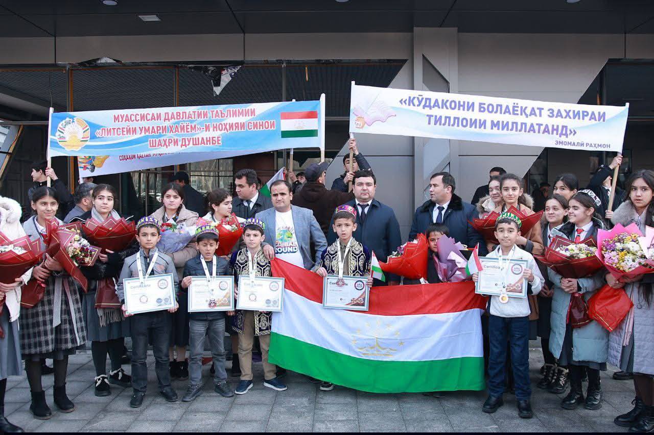 ИШТИРОКИ ХОНАНДАГОНИ МУАССИСАҲОИ ТАЪЛИМИИ НОҲИЯИ СИНО АЗ ОЛИМПИАДАИ БАЙНАЛМИЛАЛӢ