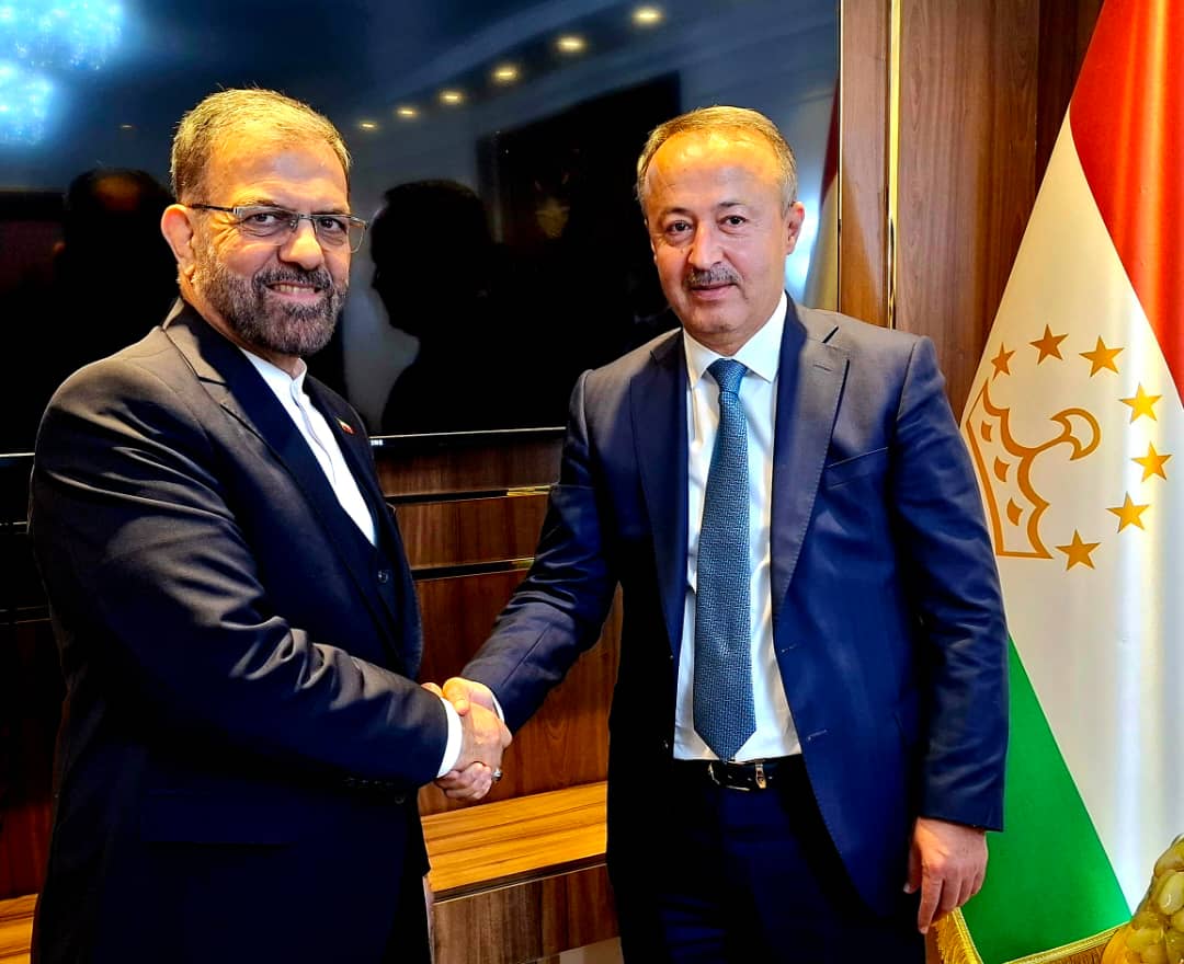 Вохӯрии директори Агентии содироти назди Ҳукумати Ҷумҳурии Тоҷикистон бо Сафири Фавқулодда ва Мухтори Ҷумҳурии Исломии Эрон дар Тоҷикистон