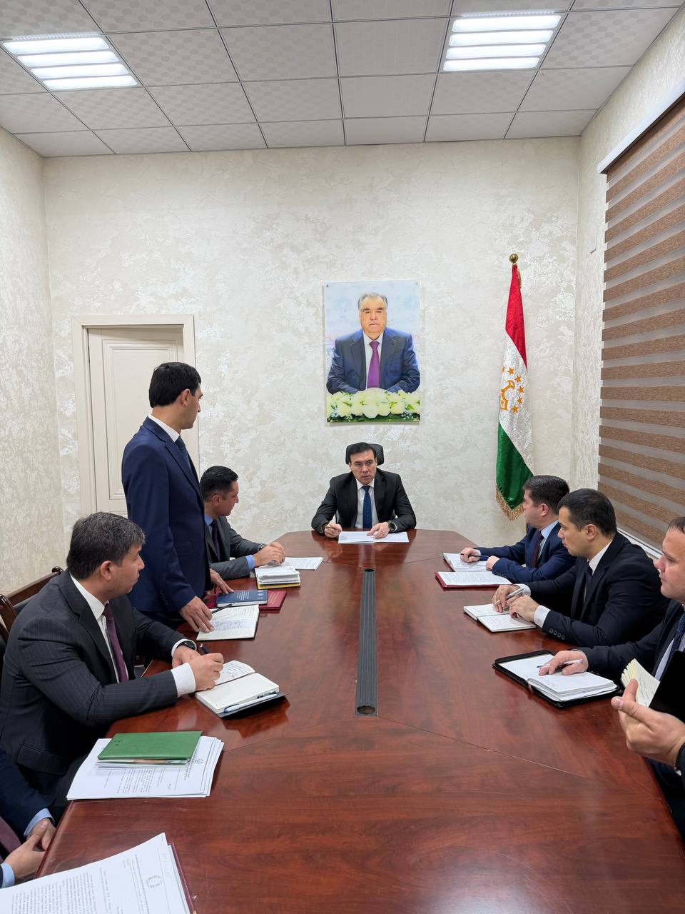 Ҷаласаи кории назди Раиси Кумита