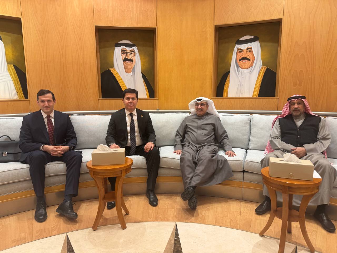 The official delegation of Tajikistan met with the leadership of the Kuwait Fund for Arab Economic Development.