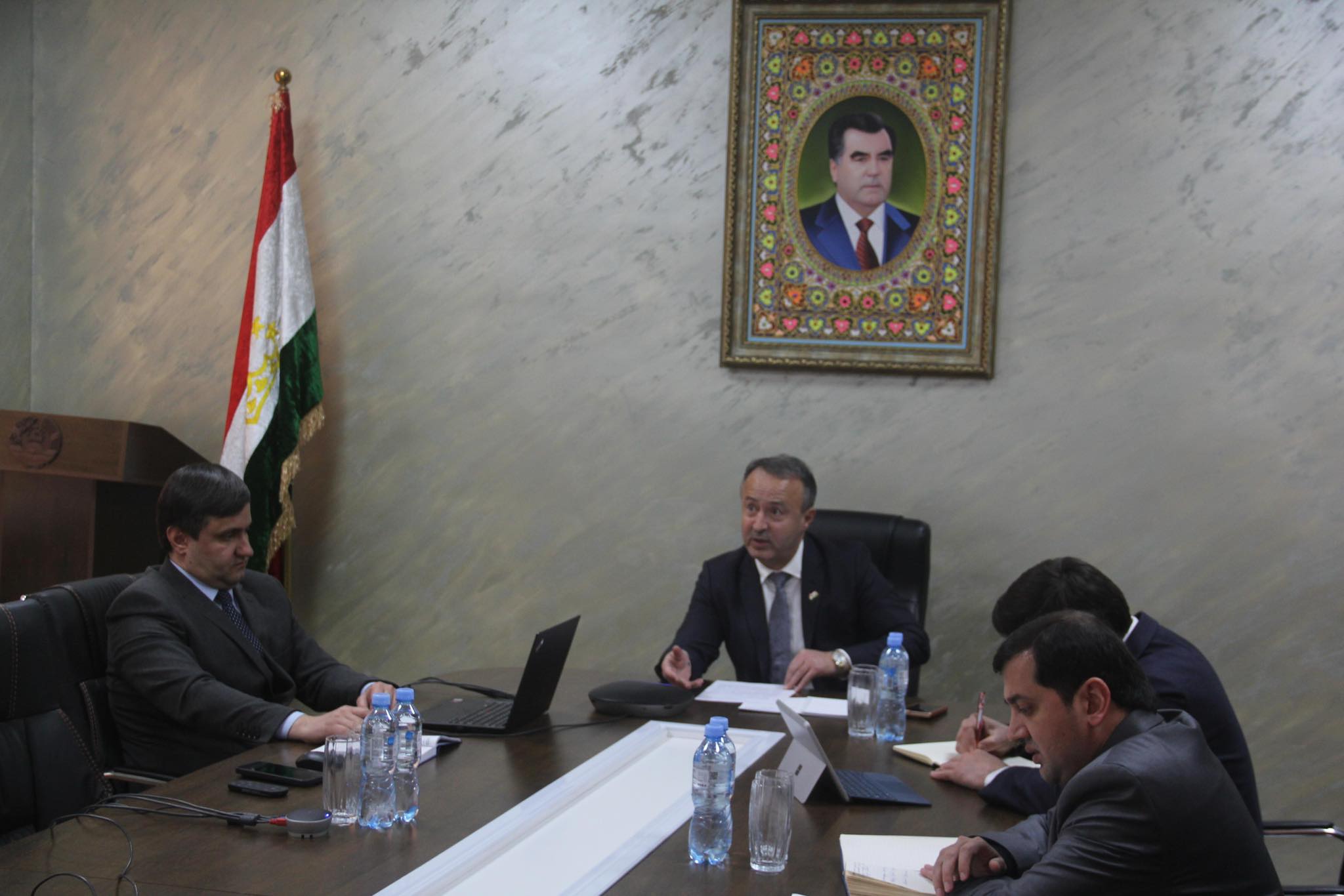 Virtual meeting of the director of the Agency for export under the Government of the Republic of Tajikistan with the General Director of the Export Development Center “QazTrade” of the Republic of the Republic of Kazakhstan
