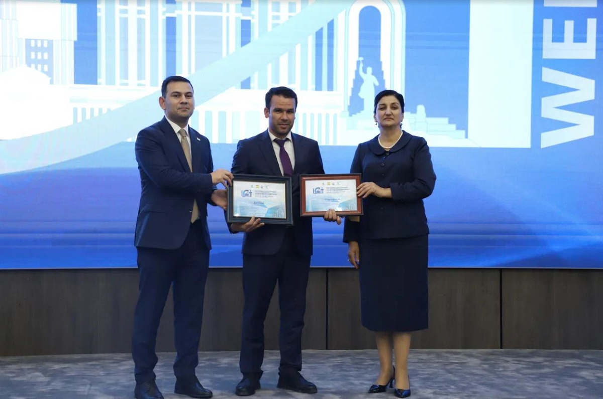 ҶСК “Тоҷиктелеком” барои саҳми фаъол дар баргузории ICT Week – 2025 қардонӣ ва ғолиби яке аз номинатсияҳо гардид
