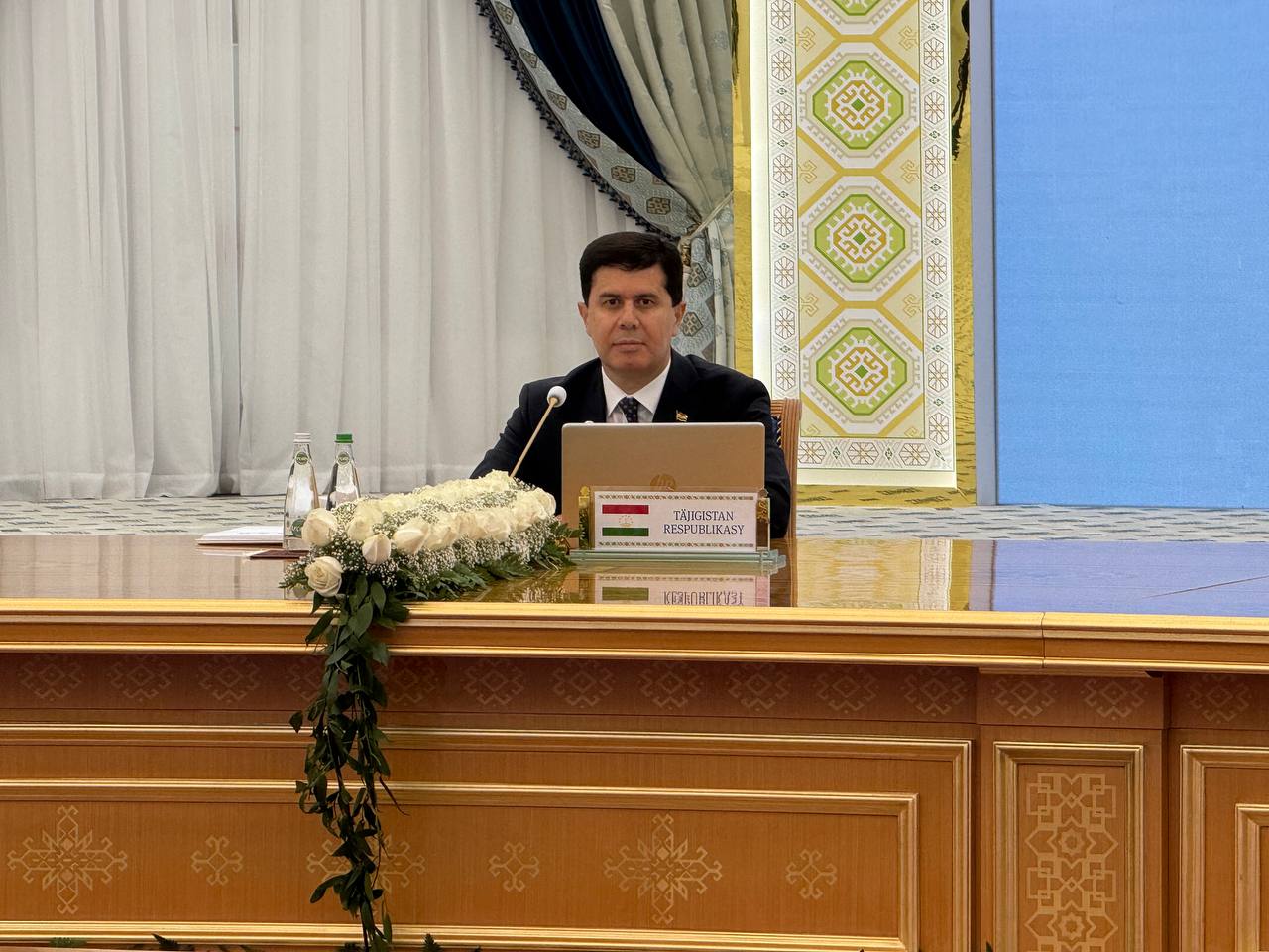 Участие Министра экономического развития и торговли в первом Форуме ЭКО по устойчивому развитию в городе Аркадаг