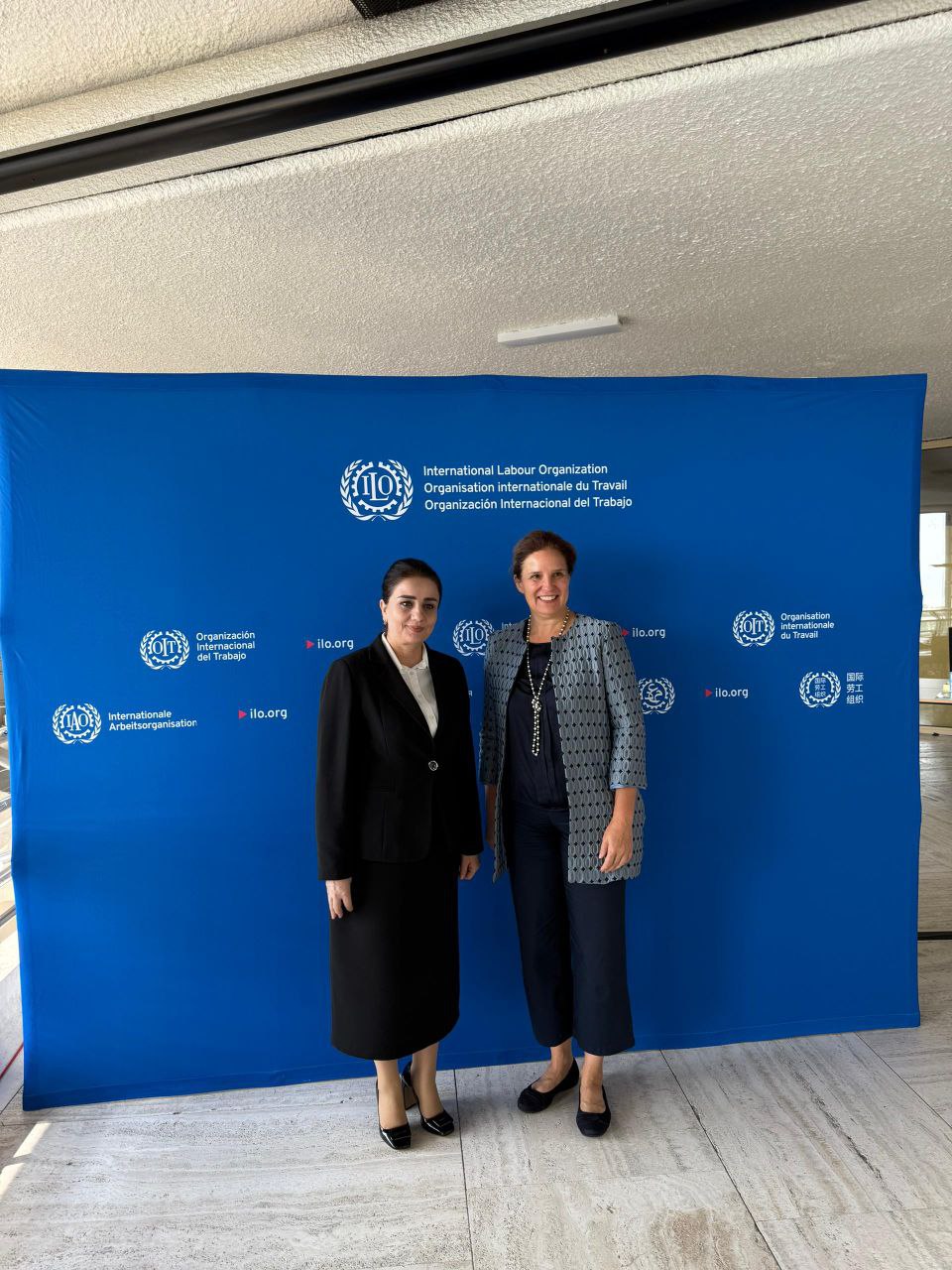 Meeting with the ILO Regional Director for Europe and Central Asia