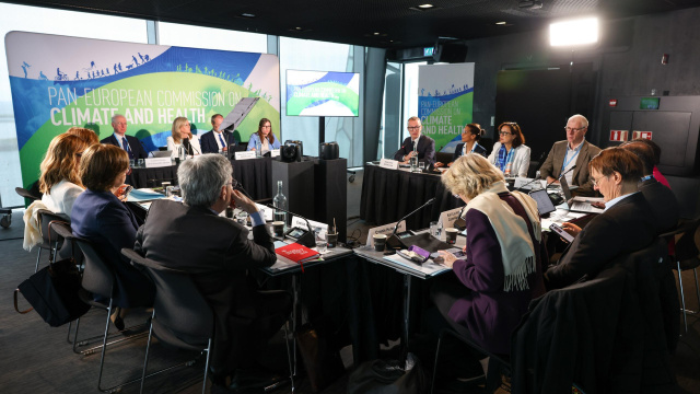 Holding of the first meeting of the new Pan-European Commission on Climate and Health