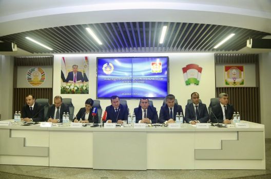 Проведение пресс-конференции исполнительных органов государственной власти города Душанбе