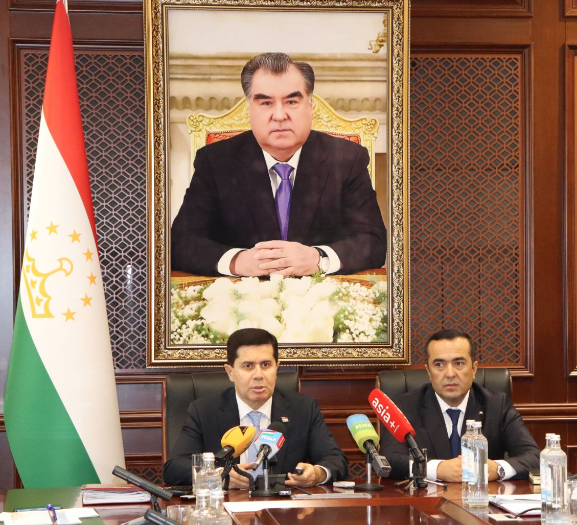 Press conference at the Ministry of Economic Development and Trade
