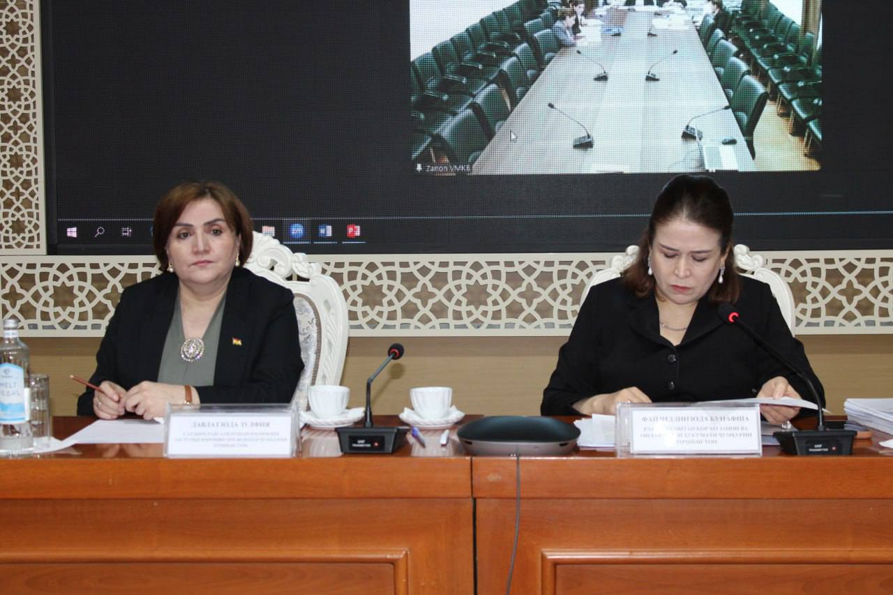 Ҷамъбасти натиҷаҳои фаъолияти Кумитаи кор бо занон ва оилаи назди Ҳукумати Ҷумҳурии Тоҷикистон дар соли 2025