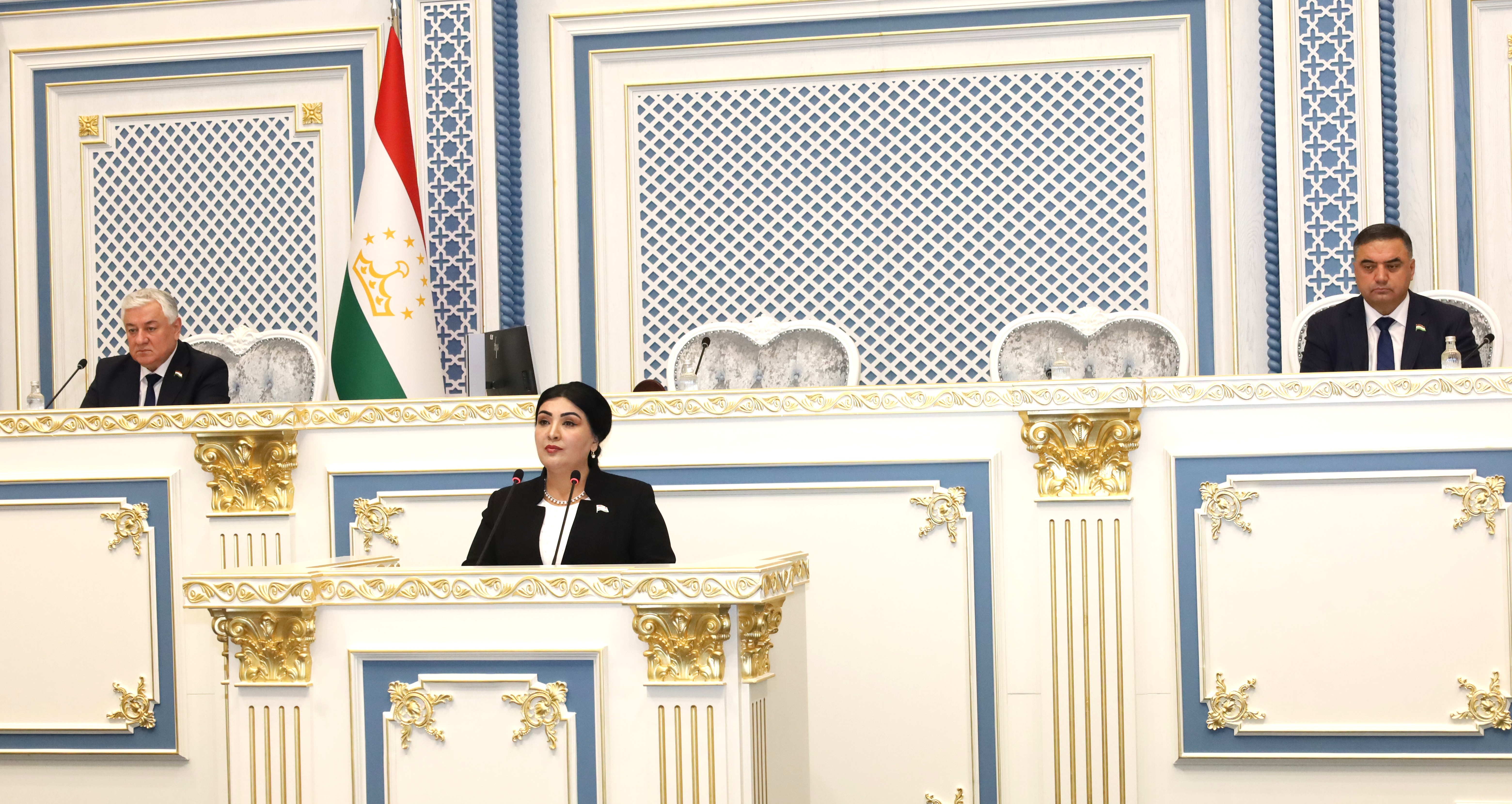 Festive Meeting Dedicated to the Day of the State Language of the Republic of Tajikistan Held at the Majlisi Namoyandagon
