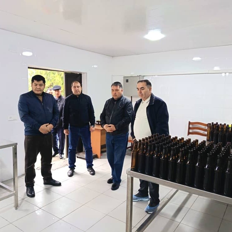 🇹🇯🌲 Visit of the Director of the Forestry Agency under the Government of the Republic of Tajikistan to greenhouses and production facilities