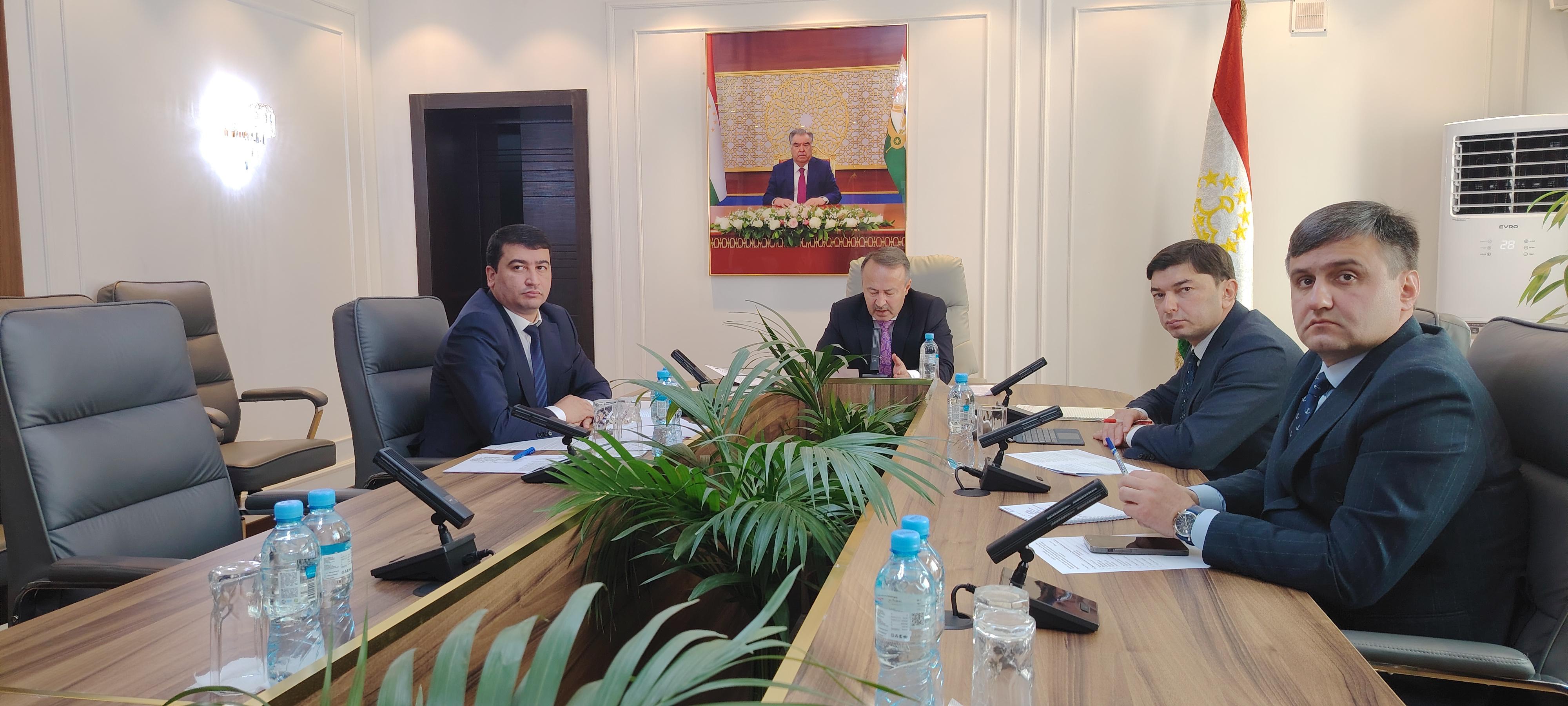 Виртуальная встреча директора Агентства по экспорту с торговыми представителями страны за рубежом