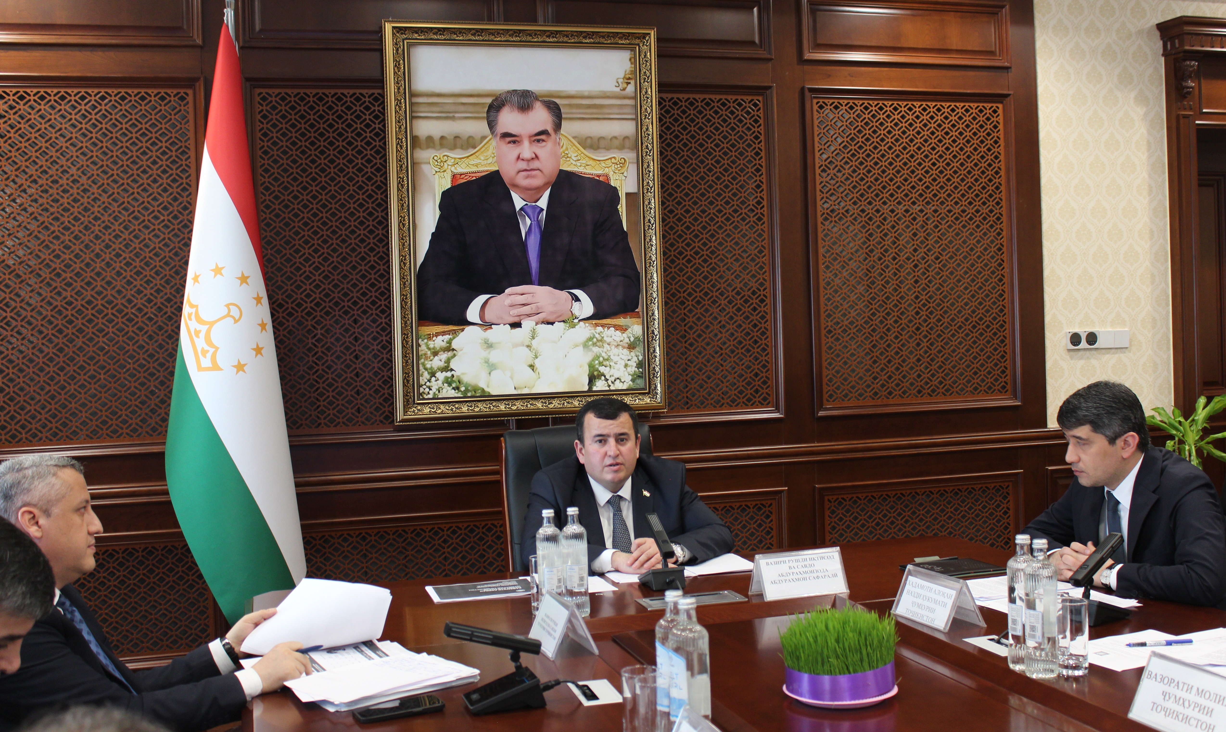 Состоялось заседание Межведомственного штаба по координации реализации макроэкономической политики и предотвращению воздействия потенциальных рисков на национальную экономику