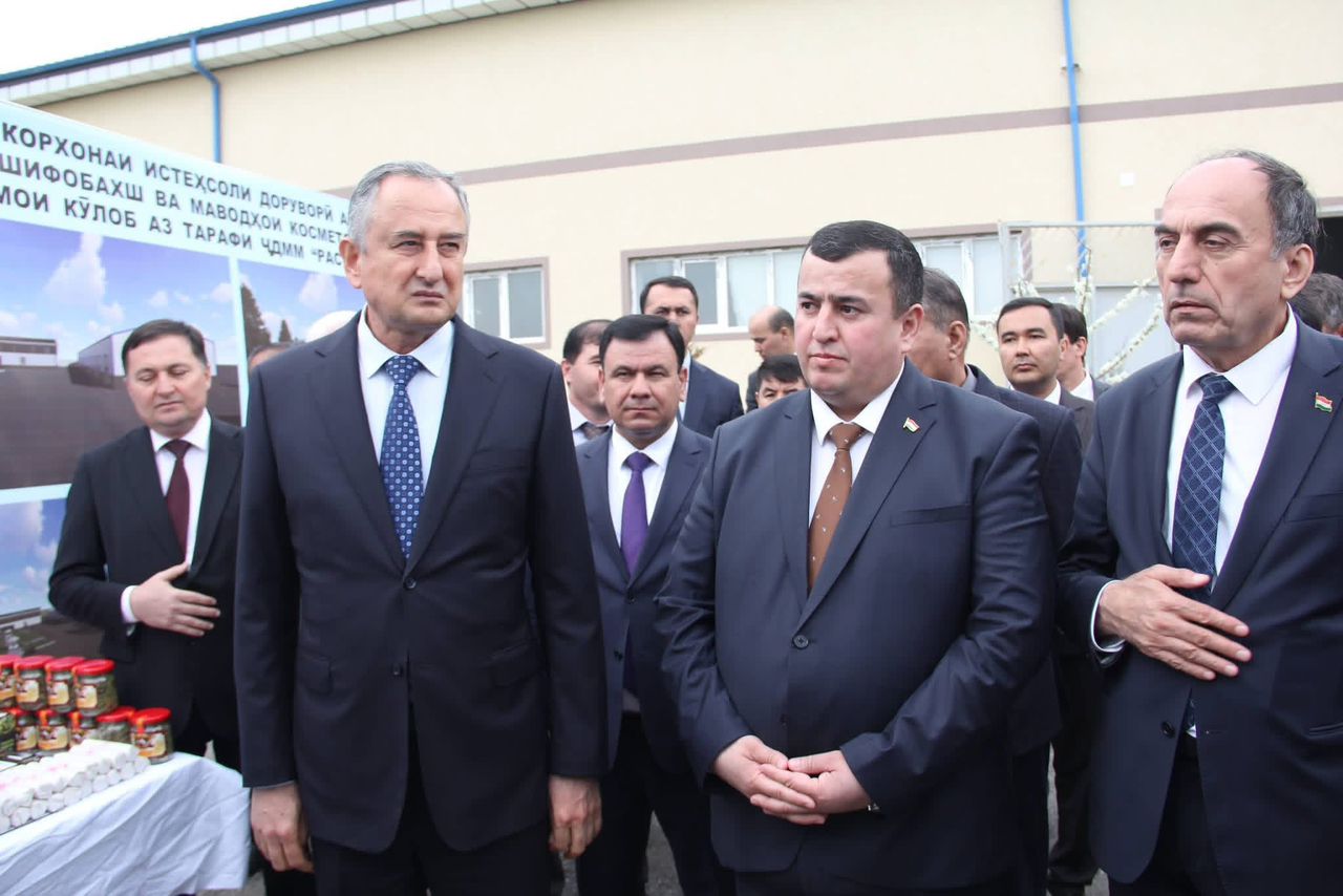 Рабочая поездка Премьер-министра Республики Таджикистан Кохира Расулзода в свободную экономическую зону «Куляб»