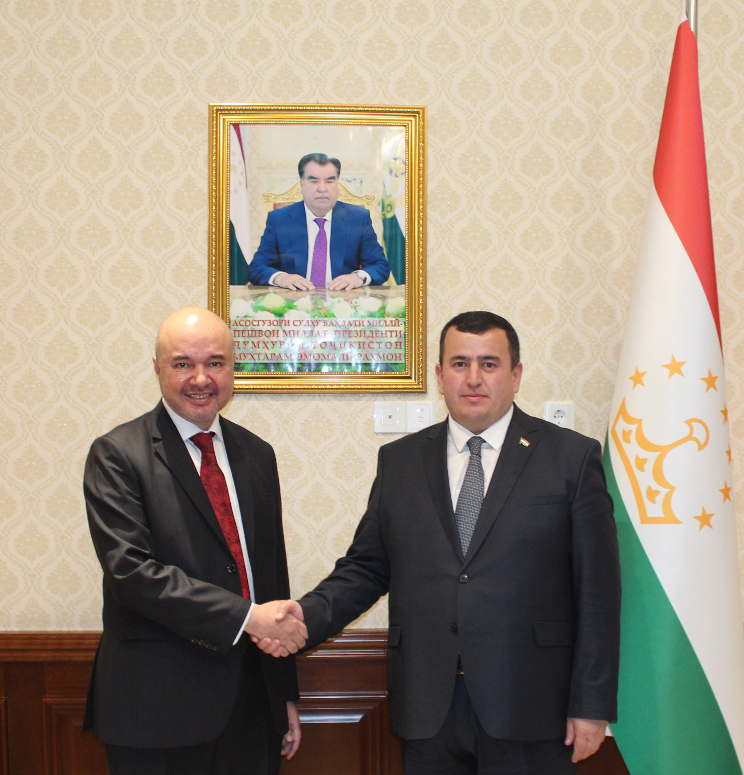 Встреча Министра экономического развития и торговли Республики Таджикистан с делегацией Исламского банка развития