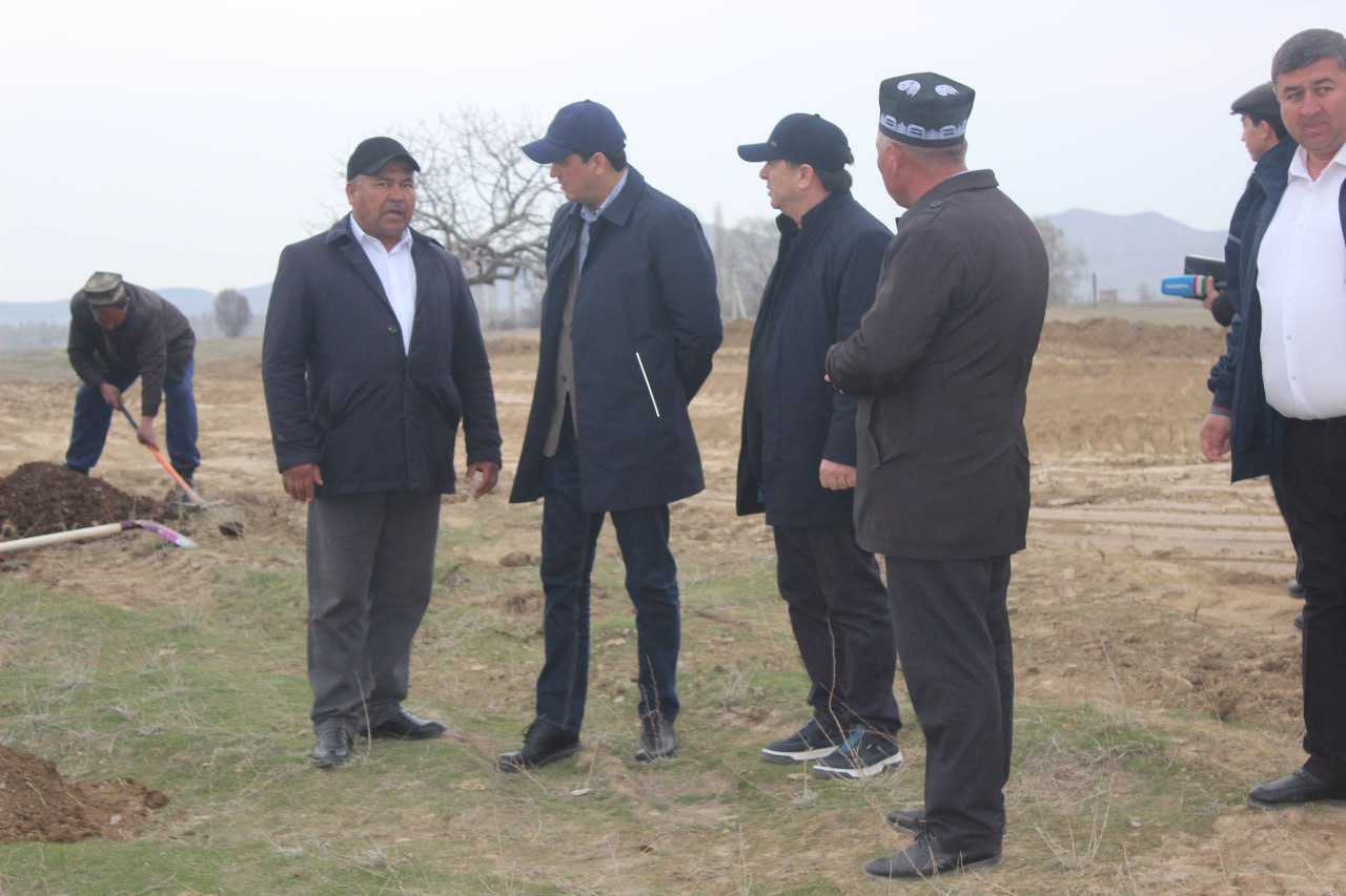 Expansion of the Tree-Planting Campaign in Shahristan District with the Participation of the Chairman of the Committee for Environmental Protection under the Government of the Republic of Tajikistan Bahodur Sheralizoda