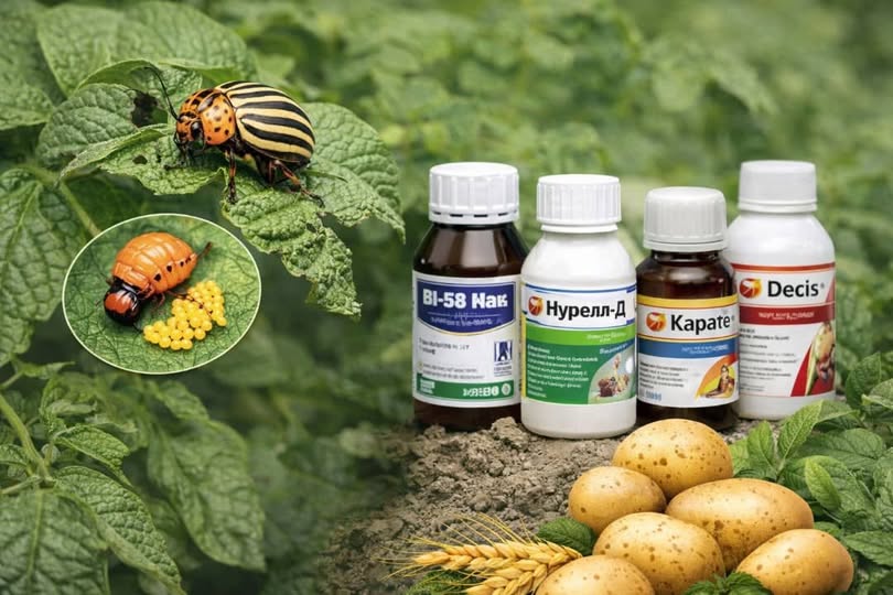 Ҳашаротҳои хатарнок ва карантинии картошка