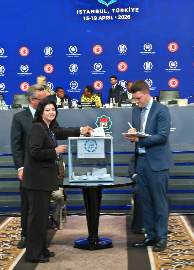 Саидӣ Дилафрӯз дар интихоботи Дабири кулли Иттиҳоди байнипарламентӣ иштирок намуд