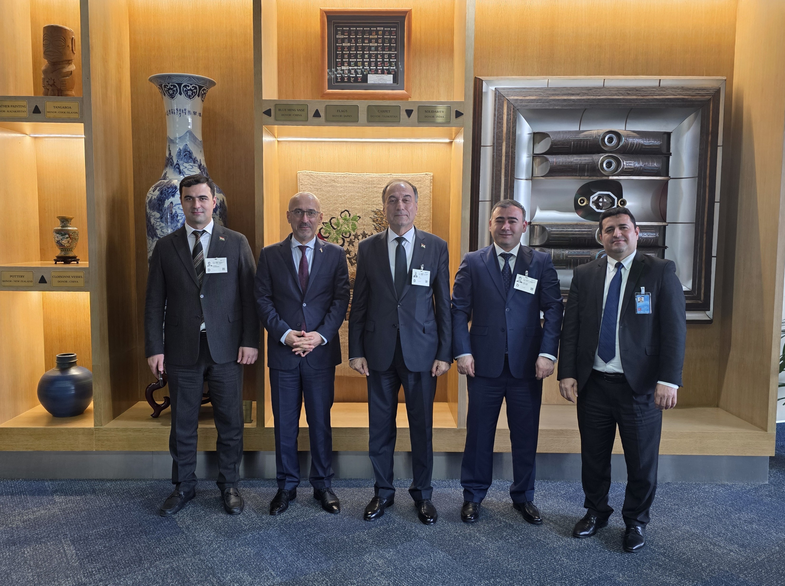 Иштироки муовини вазири рушди иқтисод ва савдои Ҷумҳурии Тоҷикистон дар вохӯрии вазирони кишварҳои SPECA