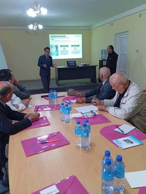 Cеминар – омӯзиши оид ба “Бордоркунии сунъии чорво” дар доираи лоиҳаи AFACI “Асосҳои ташкили парвариши чорвои ширӣ”