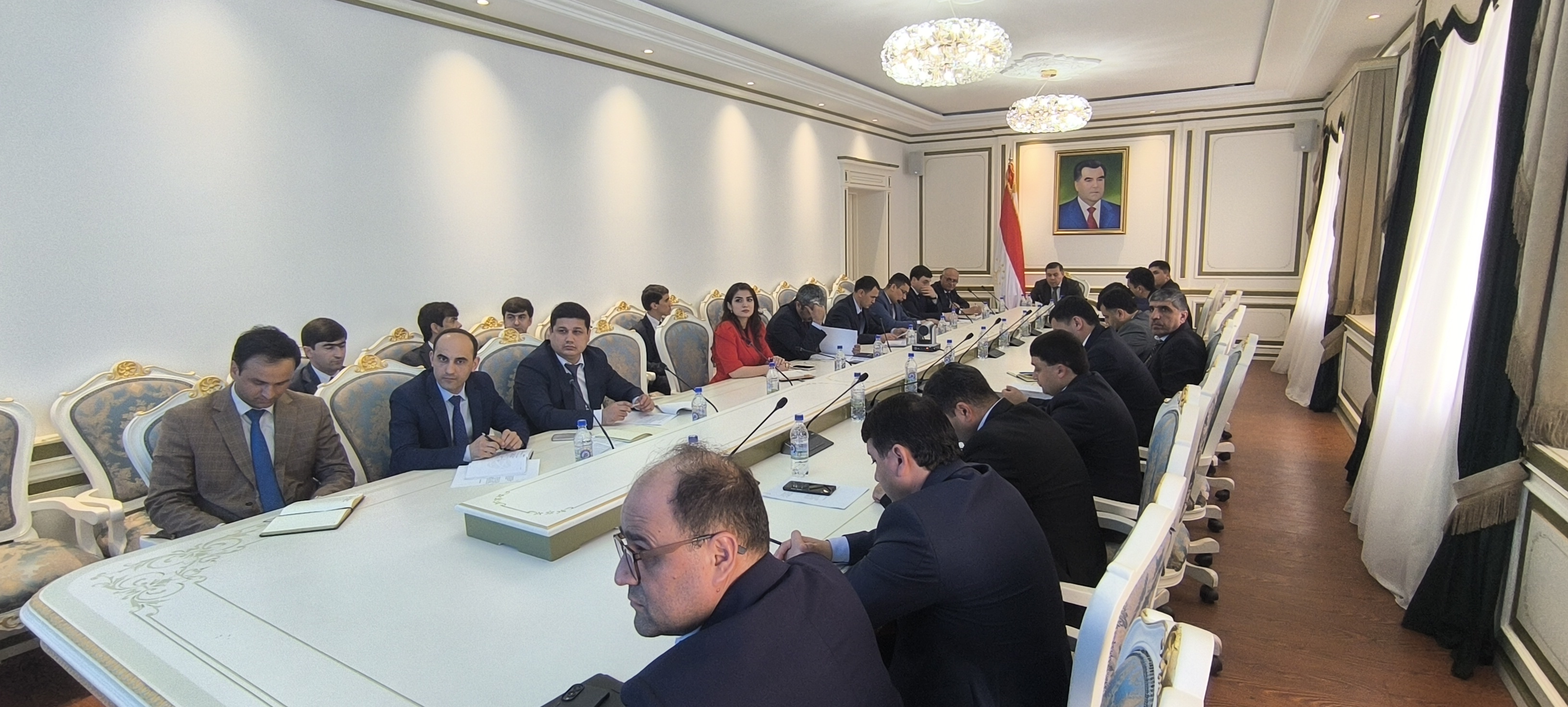 The regular meeting of the internal working group of the Tax Committee with the participation of a representative from the Agency for State Financial Control and Anti-Corruption of the Republic of Tajikistan