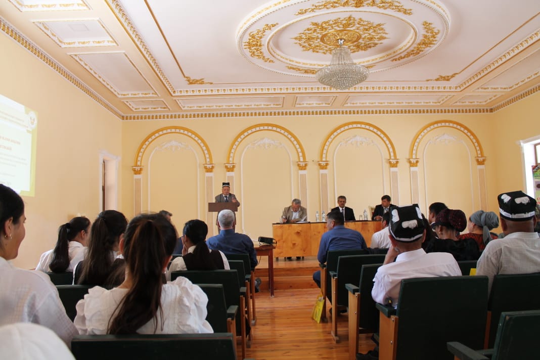 Regional scientific-practical seminar in the Bobojon Ghafurov District of Sughd Region.