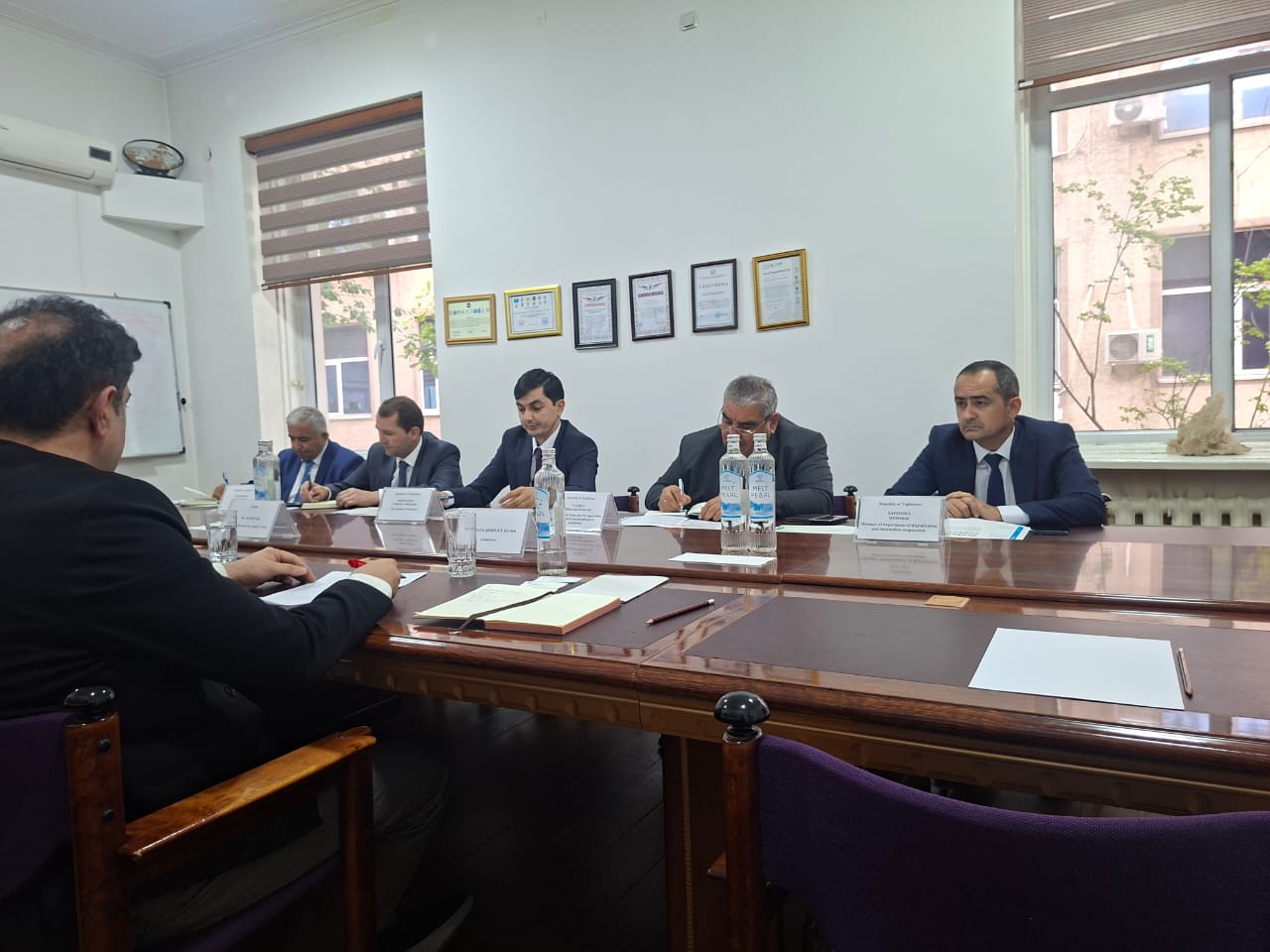 Meeting with japanese delegation