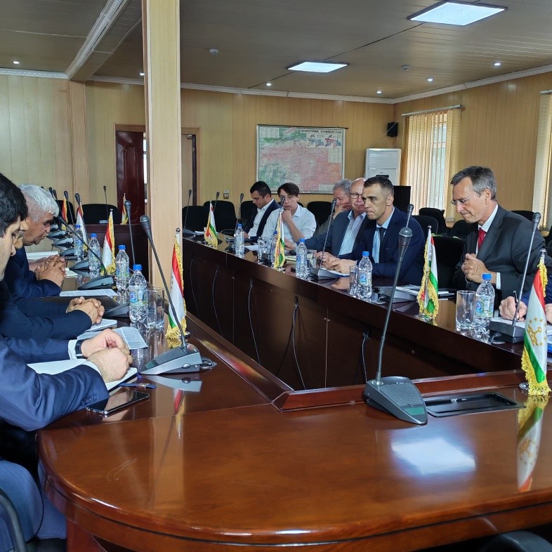 🇹🇯🤝🏻🇩🇪 ВСТРЕЧА С ПРЕДСТАВИТЕЛЯМИ НЕМЕЦКОГО БАНКА РАЗВИТИЯ (KFW)
