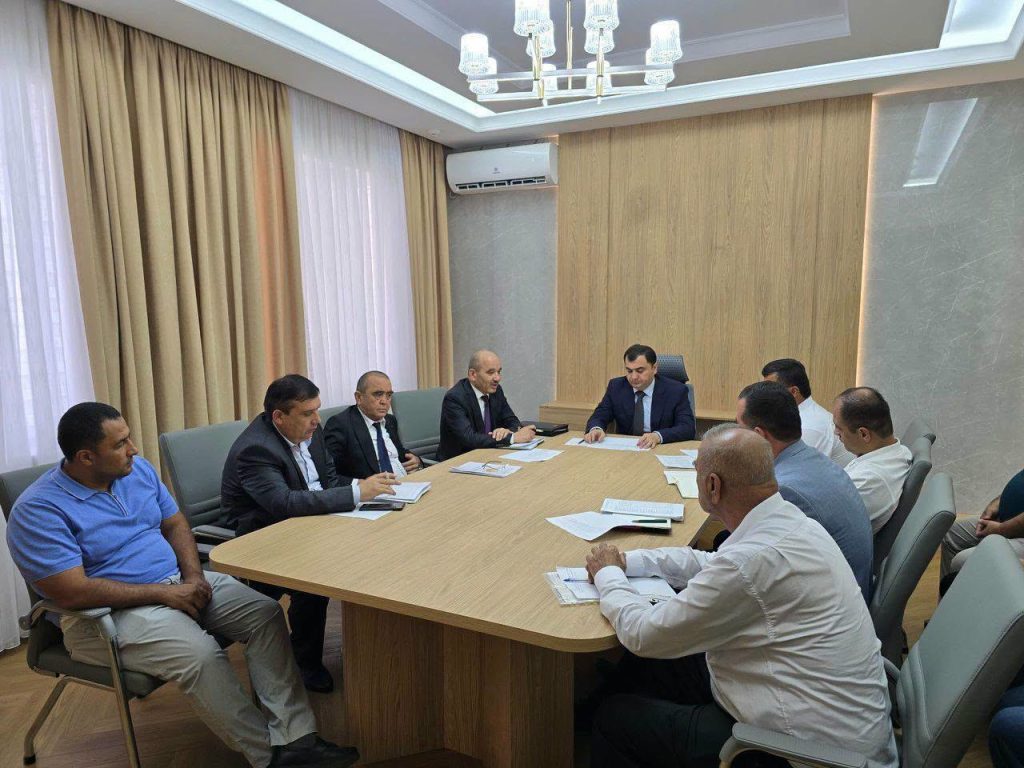 Meeting with the Deputy Minister of Agriculture of the Republic of Tajikistan