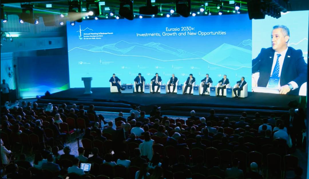 Участие делегации Республики Таджикистан в Бизнес-форуме Евразийского банка развития