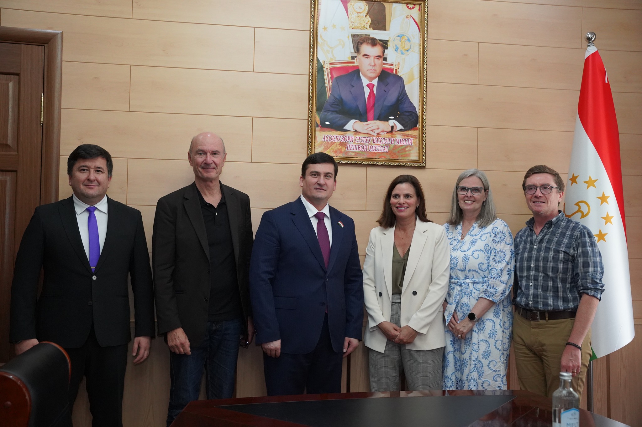 MEETING OF THE PRESIDENT OF THE NATIONAL ACADEMY OF SCIENCES OF TAJIKISTAN WITH REPRESENTATIVES OF THE INTERNATIONAL ATOMIC ENERGY AGENCY (IAEA)