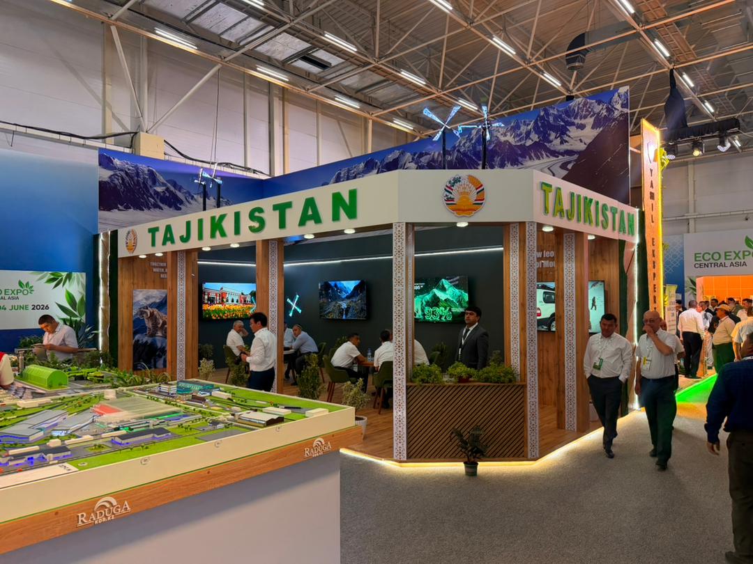 Павилиони Тоҷикистон дар Eco Expo Central Asia 2026 дар шаҳри Самарқанд