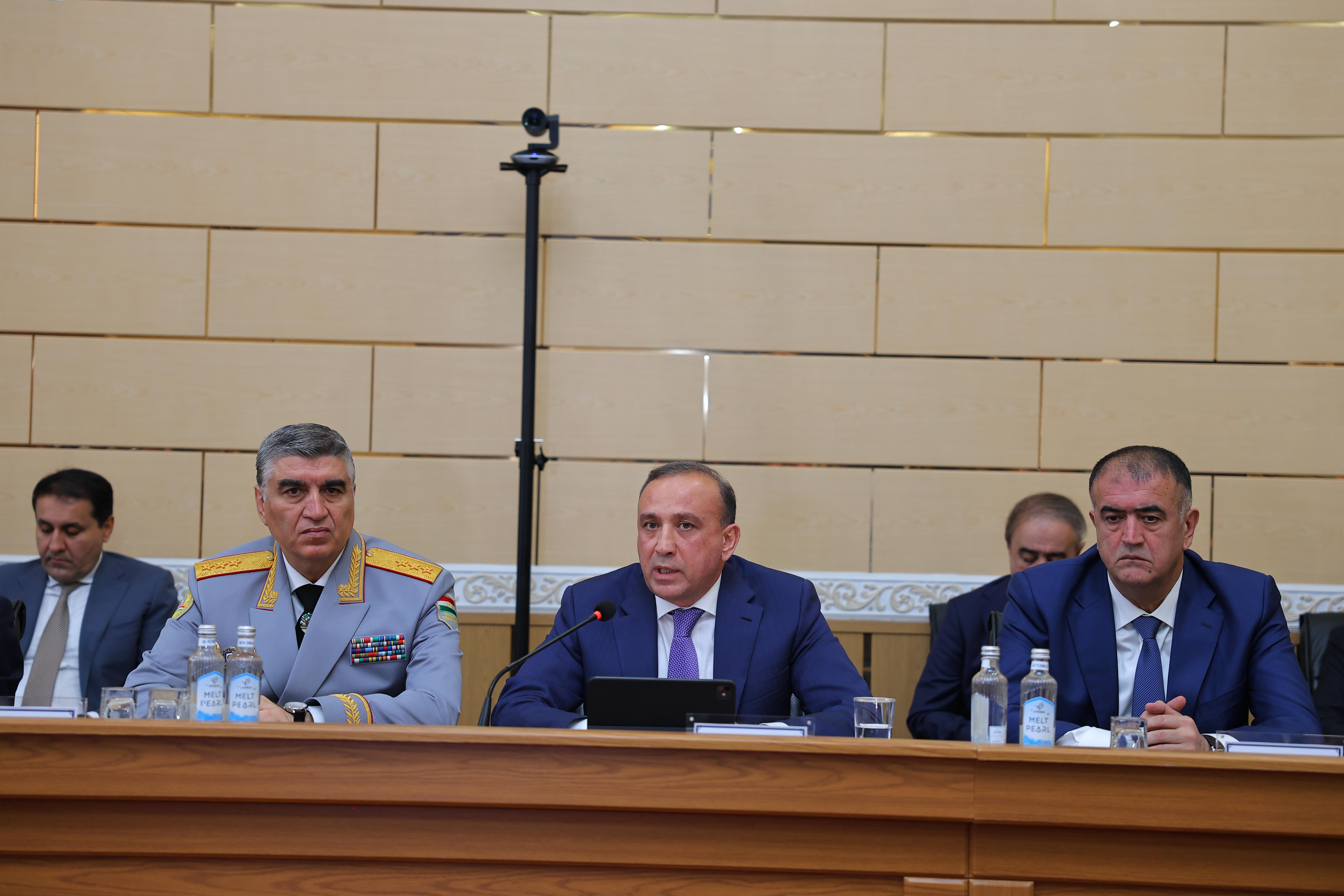Ҷаласаи шурои ҳамоҳангсозии мақомоти ҳифзи ҳуқуқи Ҷумҳурии Тоҷикистон