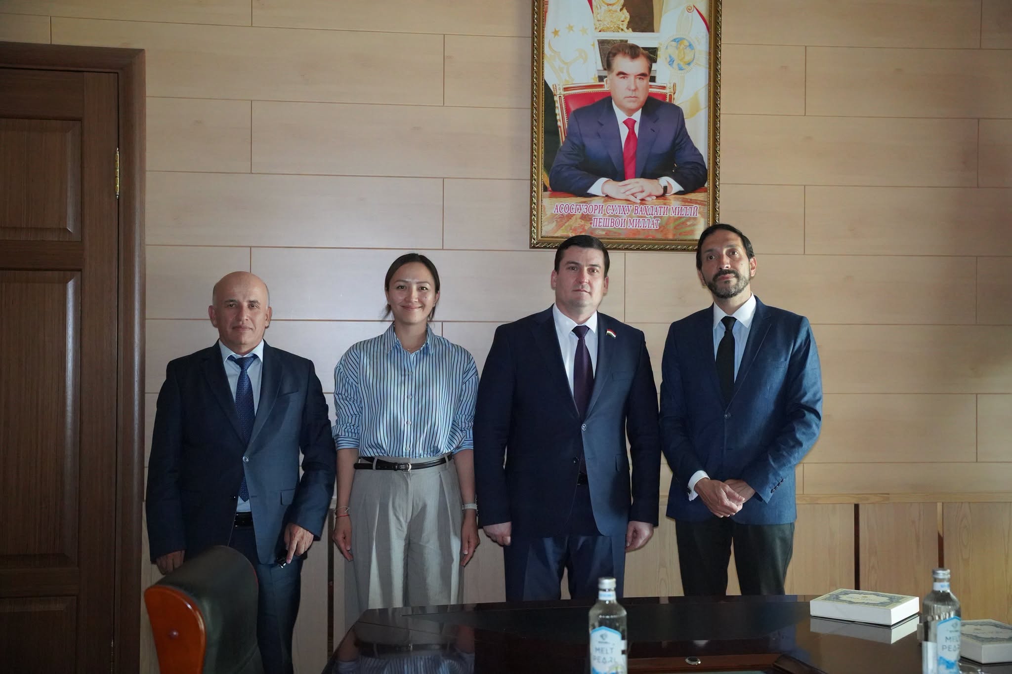 MEETING OF THE PRESIDENT OF THE NAST WITH AN EXPERT OF THE INTOSAI DEVELOPMENT INITIATIVE (IDI)