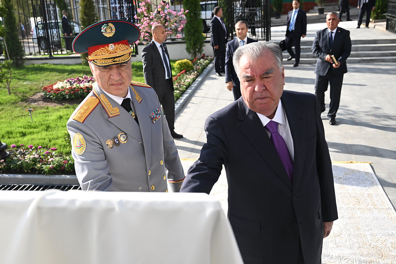 Leader of the Nation Emomali Rahmon inaugurated the new Prosecutor’s Office building in the center of Rogun