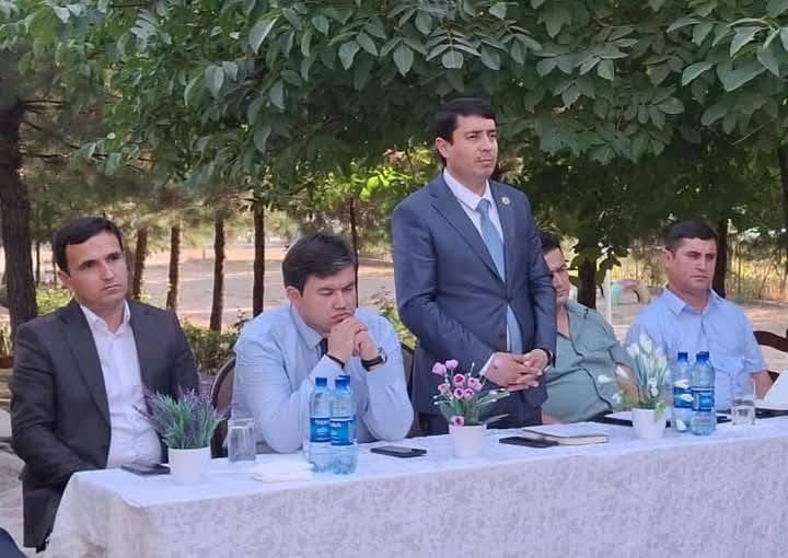 МУЛОҚОТ БО ФАЪОЛОН ВА СОКИНОНИ МАҲАЛЛАИ ВАРЗОБ ГЭС