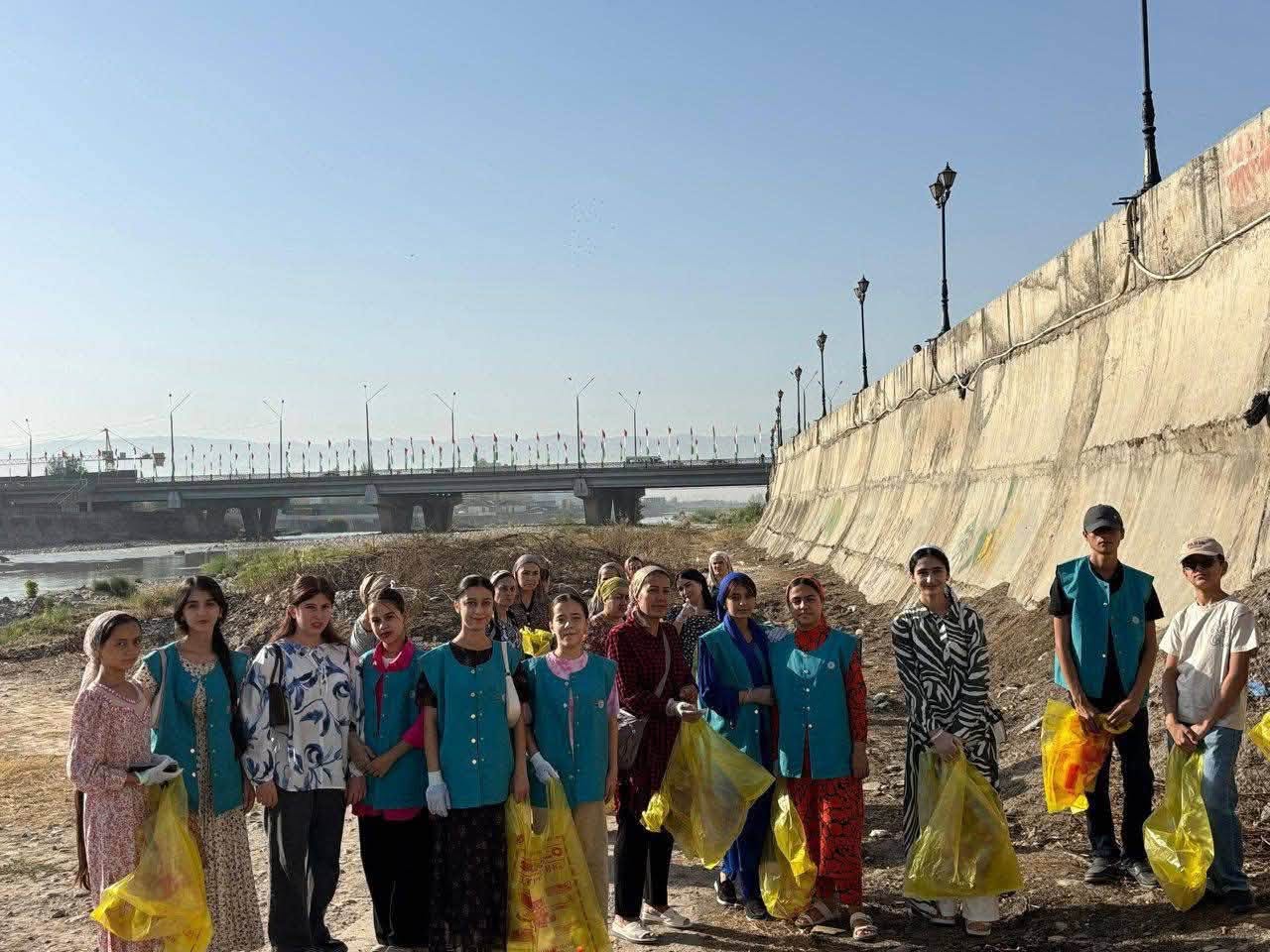 Environmental Cleanup Campaign Held in Dushanbe